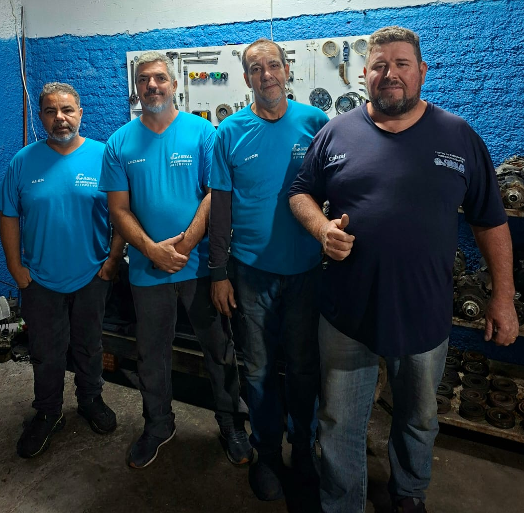 Imagem da equipe da Cabral Ar Condicionado